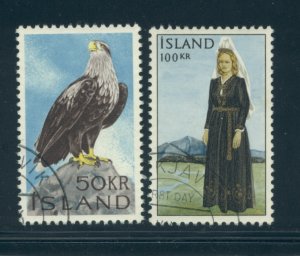 Iceland 378-9 Used (2