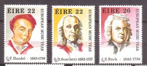 Ireland - 1985 - Mi. 565-67 - MNH - RB081