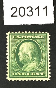 MOMEN: US STAMPS # 331 MINT OG H LOT # 20311