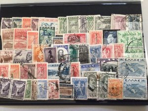 Greece mounted mint or used vintage stamps Ref 65823