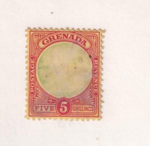 GRENADA # 76 VF-MH 5sh CAT VALUE $24 