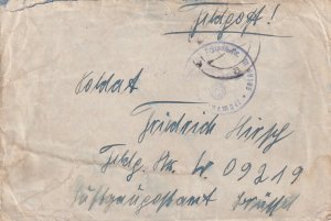 Germany: 1940 KMS Gneisenau w/ letter (M7007)