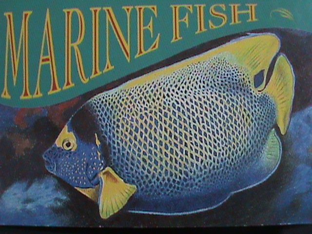 SINGAPORE -1995 SE#733-MARINE LIFE-TROPICAL FISH -BOOKLET-MNH-VERY FINE