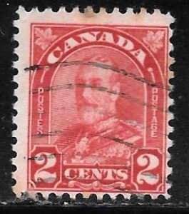 Canada 165a: 2c George V, Arch issue, used, F-VF