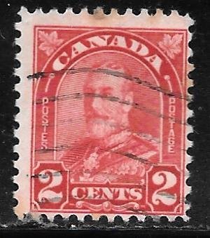 Canada 165a: 2c George V, Arch issue, used, F-VF