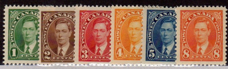 Canada 231-236 NH cv$15.45