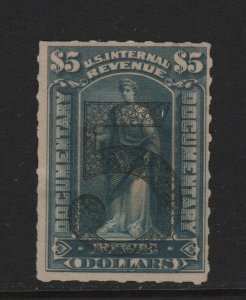 R192 F-VF Revenue OG mint previously hinged nice color cv $ 325 ! see pic !