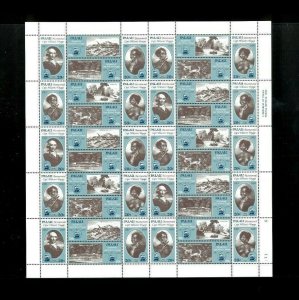 Palau #33-40 Mint Full Sheet Cat. $40 Wholesale