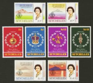 Seychelles Sc# 380-7 MNH Silver Jubilee