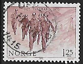 Norway # 661 - Svalbard Miners - used  {GR40}