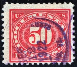 R238 50¢ Documentary Stamp (1917) Used