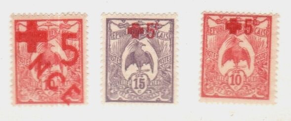 New Caledonia Scott B1-3 Mint no gum [TL950]
