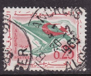 Algeria 1963 Return of Peace Flag 25c Fine Used SG 403 VGC