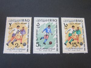 Iraq 1966 Sc 403-05 set MH