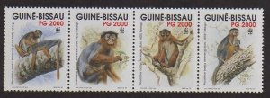 Guinea 1992 Sc 944a-d WWF set MNH