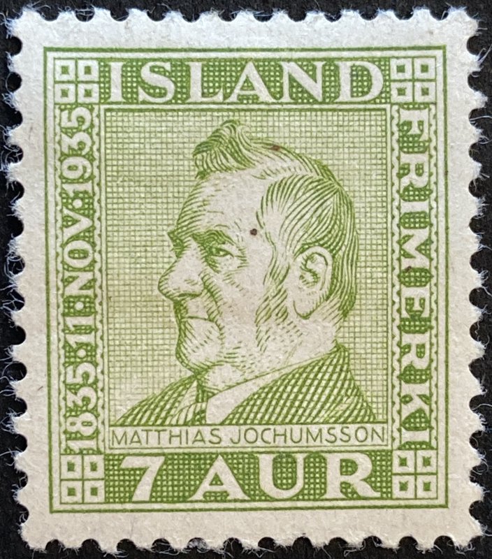 AlexStamps ICELAND #197 SUPERB Mint