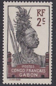 Gabon Sc #34 Mint Hinged