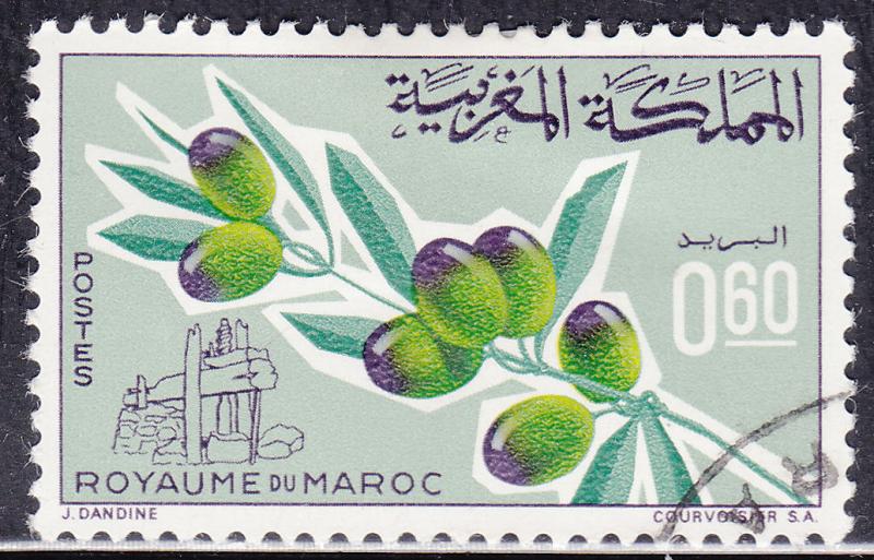 Morocco 137 USED 1966 Olive Branch