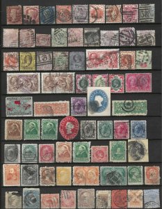 UK CANADA & BRITISH COMMONWEALTH 1850-1920 COLLECTION OF 190 STAMPS