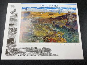 US 3802 Arctic Tundra ON BIG  ArtCraft ENVELOPE AS ISSUE 2003