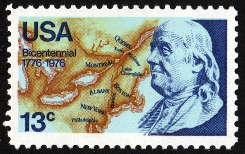 SC#1690 13¢ Benjamin Franklin (1976) MNH