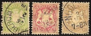 Bavaria - #23 24 25 - Used - VF