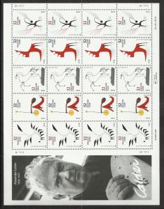 # 3198-3202 MINT NEVER HINGED ALEXANDER CALDER