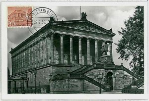32288 - GERMANY Berlin - POSTAL HISTORY -- MAXIMUM CARD Architecture 1956-