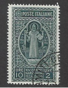 Italy SC#238 Used F-VF SCV$160.00...in Demand!