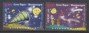 Montenegro 220-221 Europa MNH VF