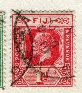 FIJI;  1922-9 early GV issue fine used 1d. value,