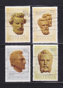 Australia 885-888 Set U Famous Explorers (B)