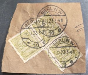 Stamp Germany Cover 1923 #293
