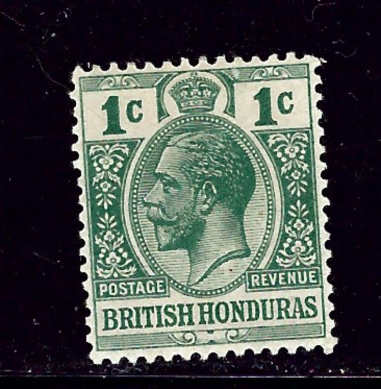 British Honduras 75 MVLH 1913 issue