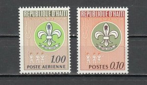 Haiti, Scott cat. 557, C271. Scout Values from issue  LH. ^