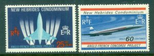 New Hebrides (Br) 1968 Concorde MUH