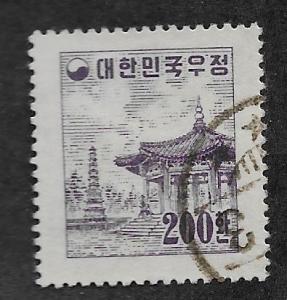 KOREA SC# 203E  FVF/U 1955