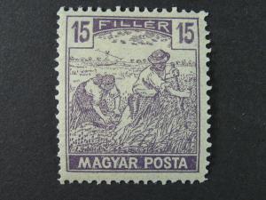 hungary   scott #180 f-vf mint hinged
