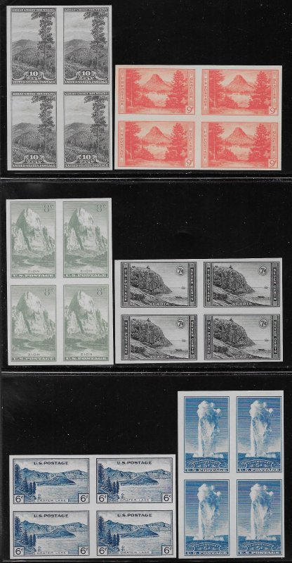 UNITED STATES SC# 756-65  B/4  FVF/MNGAI