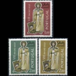 PORTUGAL 1962 - Scott# 898-900 Stamp Day Set of 3 NH