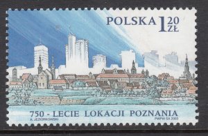 Poland 3673 MNH VF