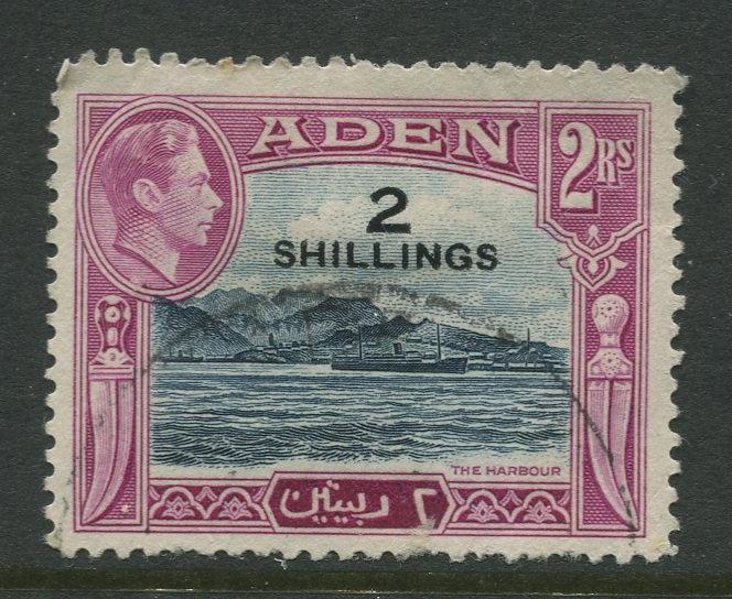 STAMP STATION PERTH Aden #44 - KGVI Definitive Overprint 1951 Used  CV$3.50.