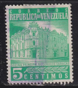 Venezuela 703 Caracas General Post Office 1958