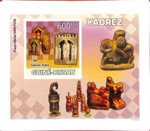 A0806 - GUINEE Guinea -  IMPERF SHEET - SPORT:  CHESS 2009