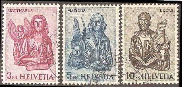 Switzerland 406-408 Used VF