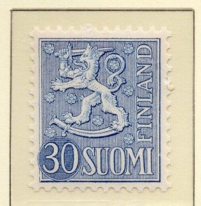 Finland 1956-59 Early Issue Fine Mint Hinged 30Mk. NW-222057