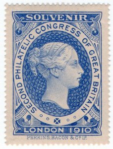 (I.B) Cinderella : 2nd Philatelic Congress (London 1910)