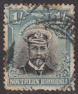 Southern Rhodesia 10 Used CV $14.00