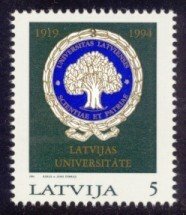 Latvia Sc# 378 MNH 75th Anniversary of University of Latvia