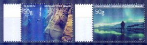 Iceland 2019 Tourism Landscapes Mi. 1583/4 MNH